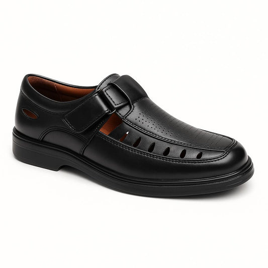 Comfort Band Sandals|CBS-110-BLK
